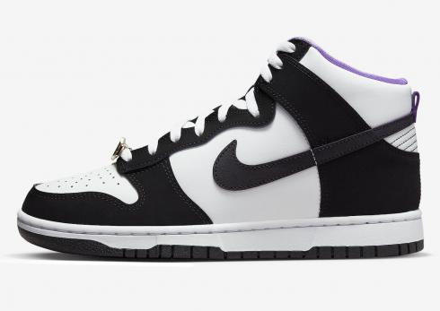 Nike SB Dunk High SE World Champs Black White Purple DR9512-001