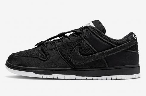 Gnarhunters x Nike SB Dunk Low Black White Shoes DH7756-010