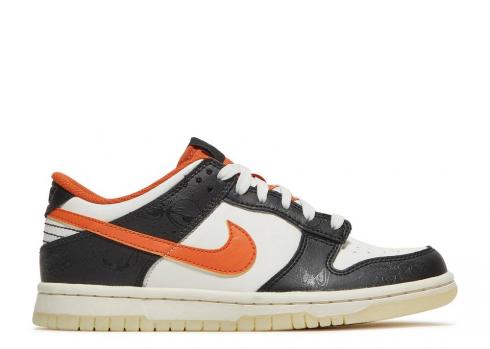 Nike Dunk Low Premium GS Halloween 2021 Sail Black Starfish DO3806-100