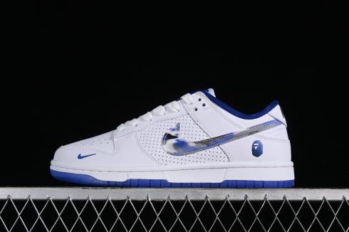 Nike SB Dunk Low BAPE White Blue JH8039-934