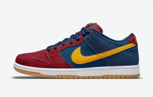 Nike SB Dunk Low Barcelona Catalonia Blue Red Yellow DJ0606-400