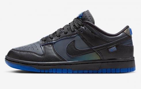 Nike SB Dunk Low Black Royal Iridescent Black FB1842-001