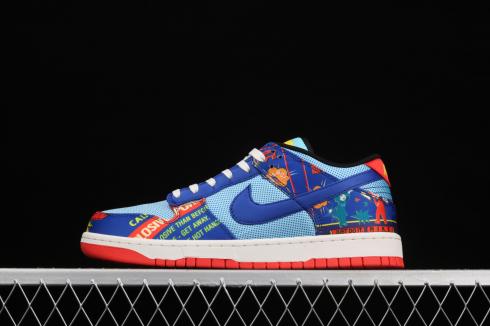 Nike SB Dunk Low Chinese New Year Firecracker Hyper Blue Chile Red DH4966-446