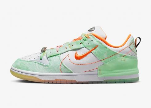 Nike SB Dunk Low Disrupt 2 Mint Foam Paisley Safety Orange FJ7745-181