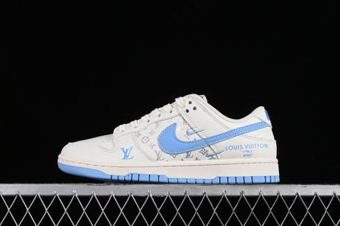 Nike SB Dunk Low LV Off White Blue Silver CF3688-005