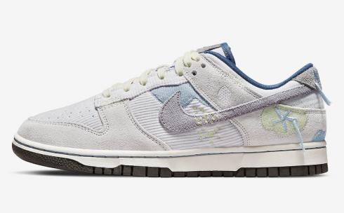 Nike SB Dunk Low On The Bright Side Photo Dust Wolf Grey Navy DQ5076-001