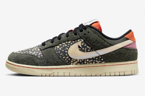 Nike SB Dunk Low SE Gone Fishing Rainbow Trout Sequoia Safety Orange FN7523-300