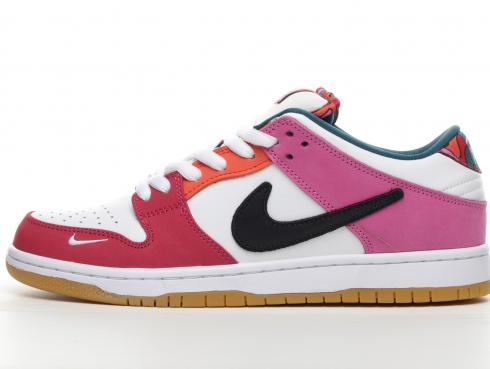 Nike SB Dunk Low Sunset Pulse Fire Pink Gym Red Mocha Royal Blue