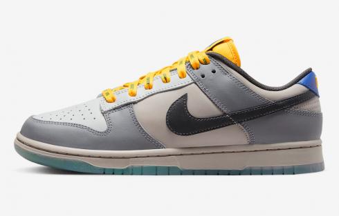 North Carolina A&T x Nike SB Dunk Low Ayantee Dark Grey Yellow DR6187-001