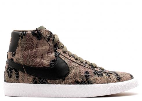 Blazer Mid Premium Vntg Quickstrike Safari Pack Cargo Khaki Black 638322-003