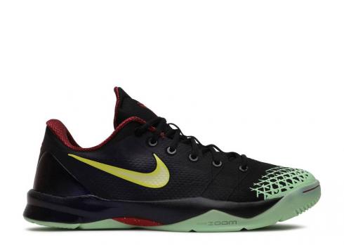 Nike Zoom Kobe Venomenon 4 Glow In The Dark Purple Lemon Court Black Chiffon 635578-003