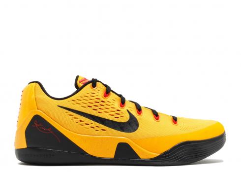 Kobe 9 Em Bruce Lee University Laser Black Gold Crimson 646701-700