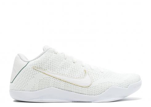 Kobe 11 Elite Low Prm Brazil White Hyper Cobalt 889870-114