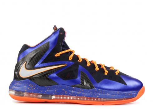 Lebron X 10 PS Elite Superhero Pr Pltnm Bl Hypr Blknd Brg 579827-400