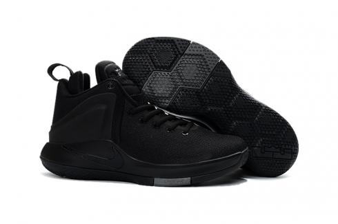 lebron james black basketball shoes
