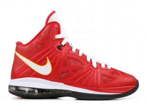 Lebron 8 PS NBA Finals Soul Black Del White Sport Red 441946-601