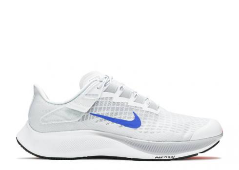 Nike Air Zoom Pegasus 37 Flyease Wolf Grey Crimson Platinum Blue Bright Racer Pure CK8446-004