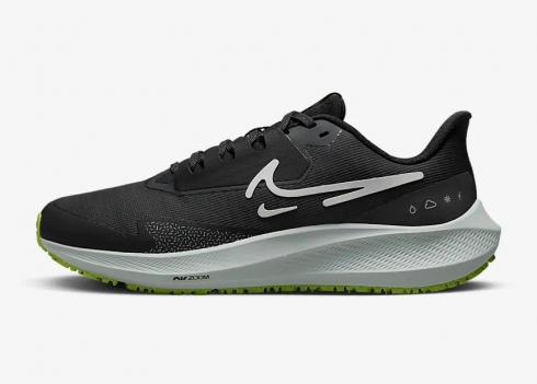 Nike Air Zoom Pegasus 39 Shield Black Dark Smoke Grey Volt White DO7626-002