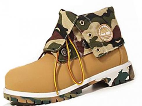 timberland authentics roll top boots