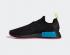 Adidas NMD R1 Fluorescent Bursts Core Black Bold Aqua Solar Yellow FY2749