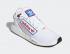 Adidas NMD R1 V2 Cloud White Logo Patch Scarlet Blue GX6265