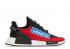 Adidas Nmd r1 V2 Logo Patch Team Power Red Blue Core Black GX6326