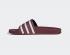 Adidas Originals Adilette Slide Brown Burgundy Cloud White GY1308