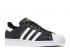 Adidas Superstar Vegan Core Black Gold Metallic White Cloud FW2296