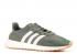 Adidas Womens Flashback Dark Green White BY9303