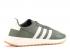 Adidas Womens Flashback Dark Green White BY9303