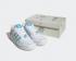 Andre Saraiva x Adidas Forum Low CL Cloud White Blue FZ6353