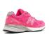 New Balance Womens 990v4 Made In Usa Pink Ribbon Grey W990KM4