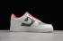 2020 Nike Air Force 1 07 Low Beige Grey Bright Crimson CT3427-990 Best Price