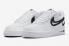 Nike Air Force 1 07 Low FM White Black Running Shoes DR0143-101