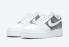 Nike Air Force 1 07 Low White Grey Metallic Silver Shoes DD6629-100