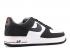 Nike Air Force 1 Charcoal Dark Black White Sport Red 306353-901