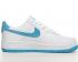 Nike Air Force 1 LV8 Low White Blue Running Shoes DJ7998-100