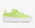 Nike Womens Air Force 1 Sage Low Barely Volt White CJ1642-700