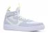 Nike Air Force 1 Ultraforce Mid White Pure Platinum Volt 864014-102