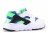 Huarache Run GS Scream Green Royal Blue Green Black White Scream 654275-300