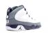 Air Jordan Girls 9 Retro Ps Purple White Cool Grey Imperial 537738-109