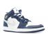 Air Jordan 1 Retro Midnight Navy White Silver Metallic 136065-101