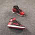 Nike Air Jordan I 1 Retro Men Basketball Shoes Off Red Black