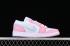 Air Jordan 1 Low White Pink Blue HM3703-141