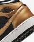 Air Jordan 1 Mid SE GS Metallic Gold Black White DR6967-071