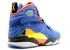 Air Jordan 8 Retro Db Doernbecher Blue Elec Hyper Black Orange 729893-480