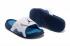 Nike Air Jordan Hydro VII Retro White Grey Blue Navy Slides 705467-107