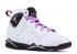 Air Jordan 7 Retro Gp Black White Fuchsia Mulberry Glow 442961-127