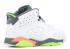 Air Jordan 6 Retro Bp Ghost Hasta Bright Mango Green White 384666-114