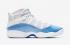 Air Jordan 6 Rings UNC Valor Blue Ice White Mens Shoes CW7037-100